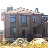 Строительство коттеджа в коттеджном поселке «РАЙ» в г.Брянск (участок №77)